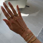 Beaded Hand Chain